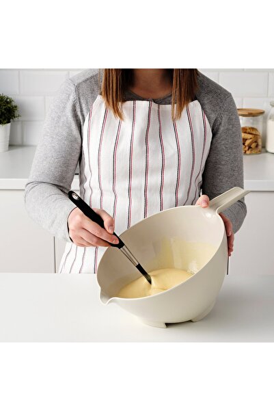 IKEA VISPNING Mixing Bowl, Beige, 3.0 L