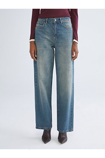 LC Waikiki Yeni Sezon Baggy Fit Kadın Jean Pantolon