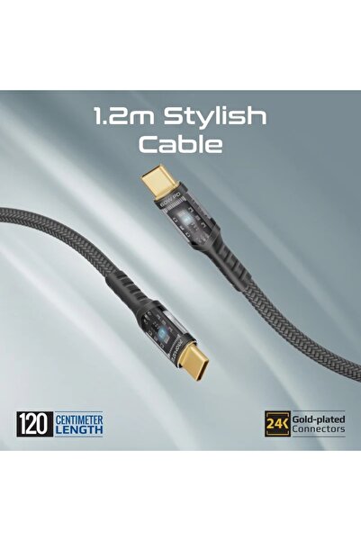 Promate 25W Dual Port Adapter Combo with 60W Fast Charging USB-C Cable