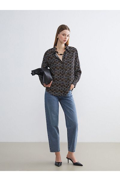 LC Waikiki Pantaloni de jeans pentru femei Barrel Fit