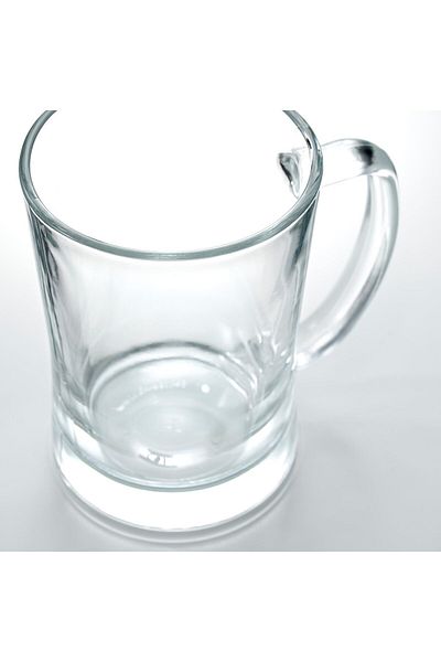 IKEA MJÖD Cup with Handle, Clear Glass, 60 cl