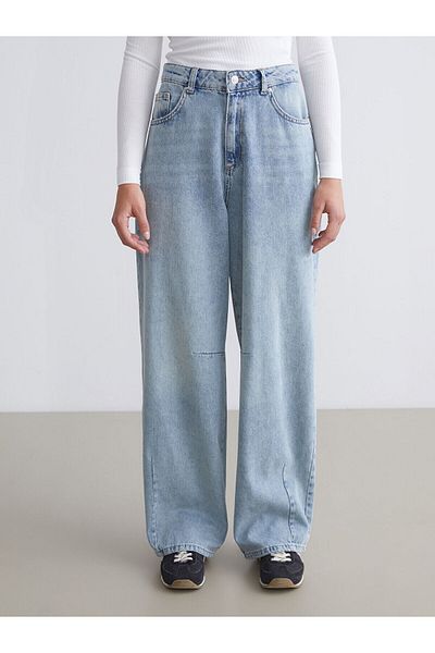 LC Waikiki Pantaloni Jean de damă largi