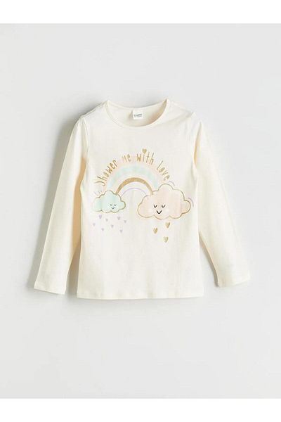LC Waikiki Lcw Kids Crew Neck Girls Pajamas Set (W5)