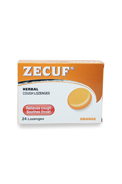 Zecuf , orange Lozenges, 24 S