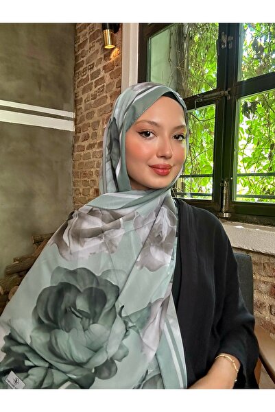 Scarf Σάλι με σχέδιο γαλλικού μεταξιού