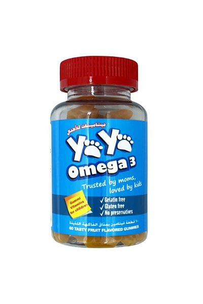 YAYA Bears Omega 3 Gummy, 60 S