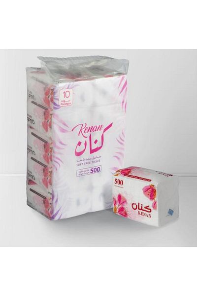 KENAN Tissues 500 Sheets (Pack of 30 Boxes)