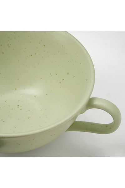 IKEA MOSSMAL Cup, Circle Pattern/Light Green, 45 cl