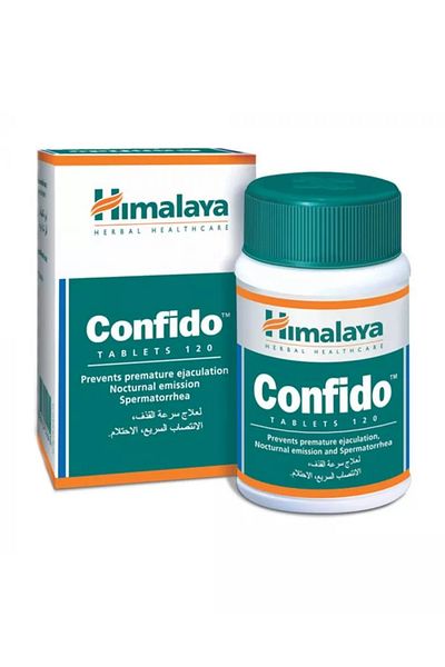 Himalaya Confido Tablets Herbal Supplement Tablets, 120S
