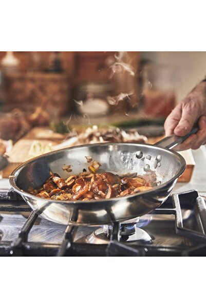 IKEA 365+ Frying Pan, Stainless Steel, 24 cm