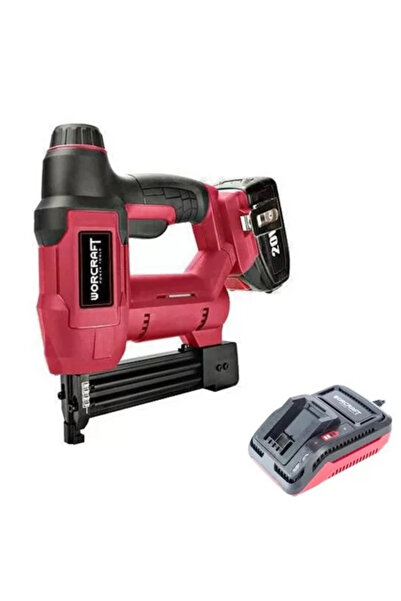 Worcraft Capsator, 20 V Li-ion, cu baterie de 2 Ah, încărcător, rezervă de 10...