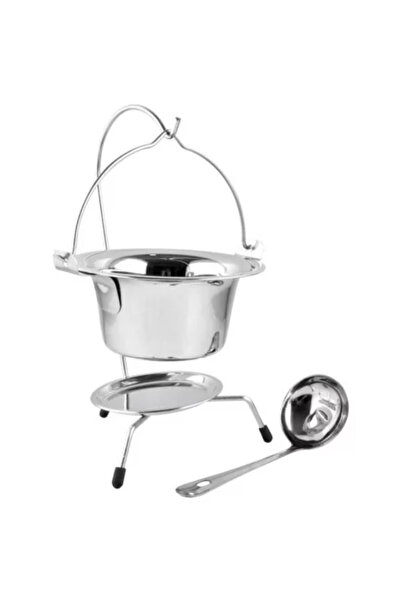 Magic Home Set pentru servire ceaun, din inox, 0.8 L, 3 piese, Magic Home