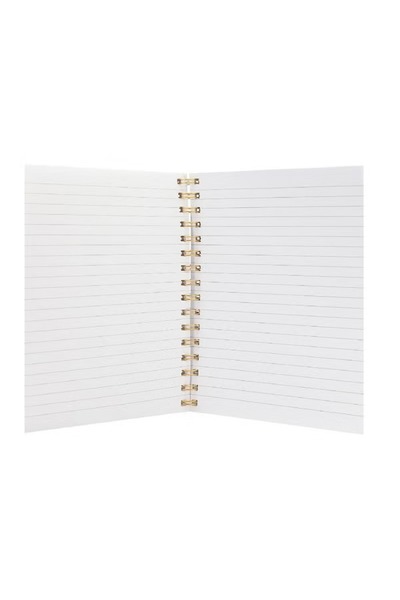 Roco Notes" Striped Notebook – A5 Size, 100 Sheets, Stylish & Practical
