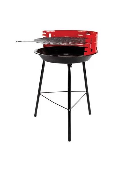 Strend Pro Portable Adjustable Round Garden Grill, 31 x 43 cm, Caorle