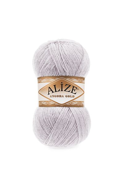 Alize Angora Gold Hand Knitting Yarn 100g 550m - 20% Wool - 80% Acrylic - Color No: 71 - Lime Stone