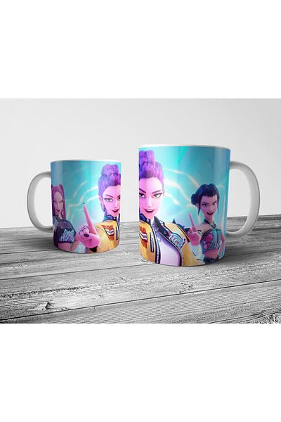 Pixxa Kpop Demon Hunters Mug Cup Model 2