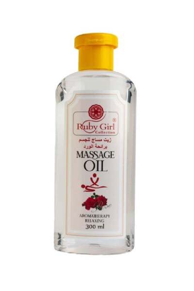 Ruby Girl Rose Scented Massage Oil | Relaxation and Aromatherapy - 300ml