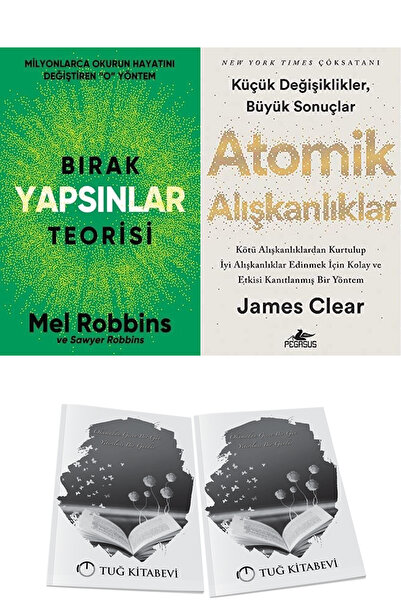 İndigo Kitap Bırak Yapsınlar Teorisi ve Atomik Alışkanlıklar + Hediyeli
