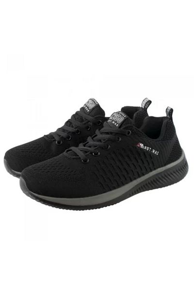 art.mas Casual Shoes, Textile, EVA Foam Sole, Black and Gray, Size 39