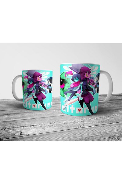 Pixxa Deltarune Mug Cup Model 3