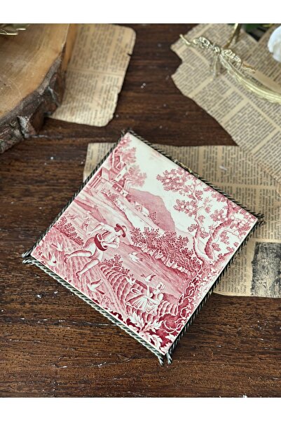 Villeroy & Boch Villeroy Boch Rusticana Porselen Kırmızı Antika Nihale Kare a...