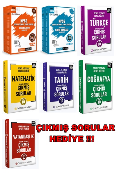 Pegem Akademi Yayıncılık PEGEM 2026 KPSS ÖN LİSANS MODÜLER KONU ANLATIM VE MO...
