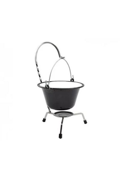 Perfect Home Support for Serving Cauldron, Chromed, Perfect Home