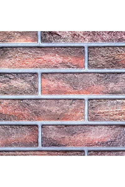 Artool Dekorativní panel, PVC, 3D cihlový vzor, pálená hnědá, 96 x 48,5 cm