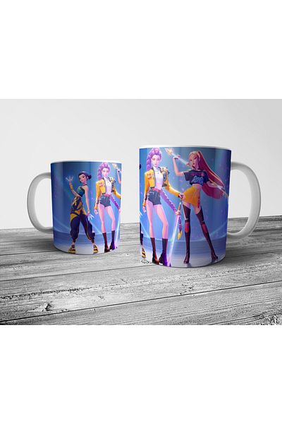 Pixxa Kpop Demon Hunters Mug Cup Model 3