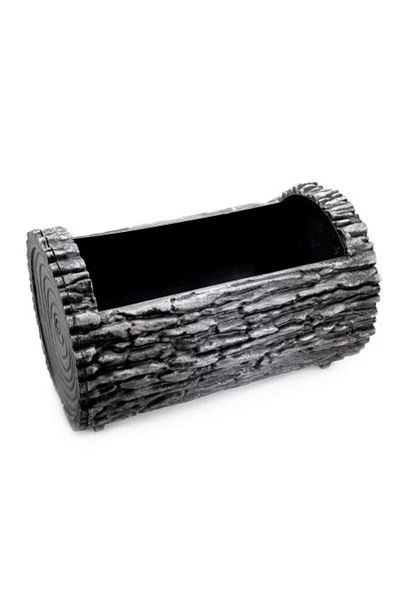 Strend Pro Decorative Flower Pot Tree Bark Design 34 x 21 cm
