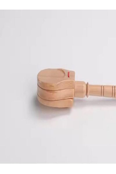 MegArya Castanets with Handle – Mini Hand Castanet Percussion Instrument for Children & Beginners