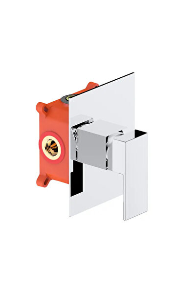 tradex خلاط دش كامل الخط مخفي باللون الكروم من +TS