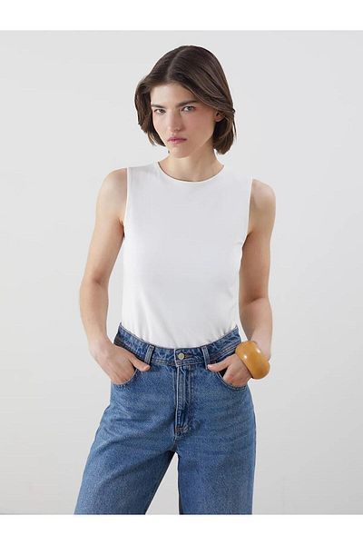 LC Waikiki Tricou pentru femei LCW Vision Crew Neck (W5)
