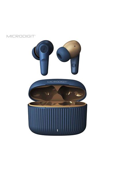Microdigit Professional Wireless Earphones | DEP382 with ENC Call Noise Cancellation