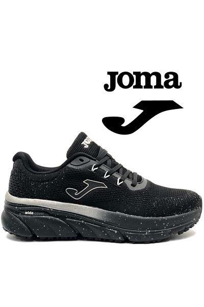 Kocamanlar Ayakkabı Joma Atreyu Lady Ultra Comfort Unisex Sports Shoes Black