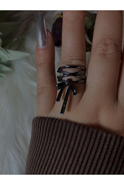 bluecatbijouterie خاتم مفتوح قابل للتعديل للنساء إكسسوارات معدنية على طراز ال...