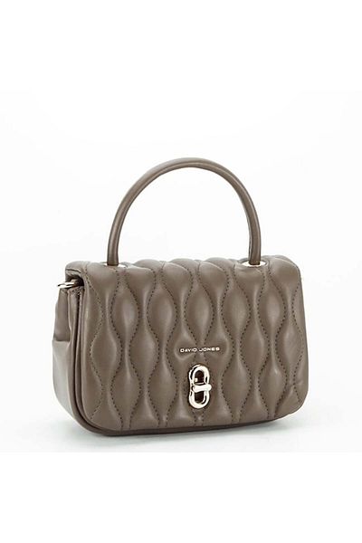 David Jones CM6783 15 Taupe brown bag