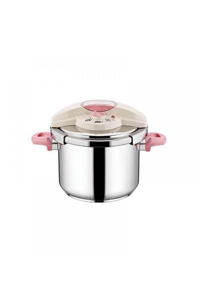 SILA Turkish-made 4-liter 18/10 stainless steel pressure cooker