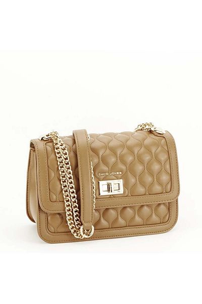 David Jones David Jones Paris Bag 7011-1 15 Camel