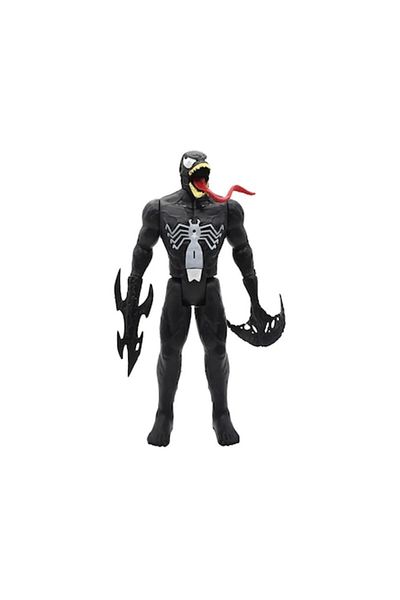 OEM Figurina Super Erou, tip Venom, negru, 30 cm