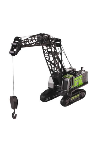 A-T AYZE-TRENDY OYUNCAK METAL VİNÇ İŞ MAKİNASI 13,5 CM 6949