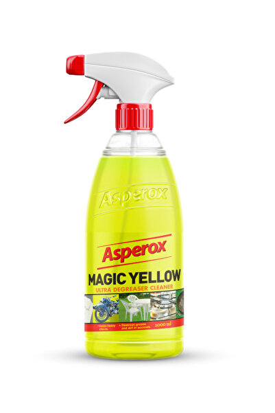 ASPEROX اسبيروس منظف اسطح بخاخ للدهون ماجك يلو 1000 مل