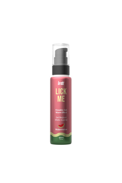 İntt Lubrifiant oral cu efect de incalzire Lick Me pepene verde 50 ml