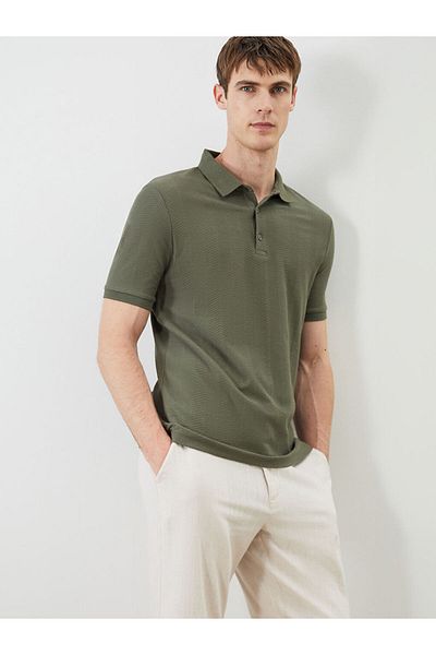 LC Waikiki New Season Polo Neck Pique Men's T-Shirt - S5Q466Z8
