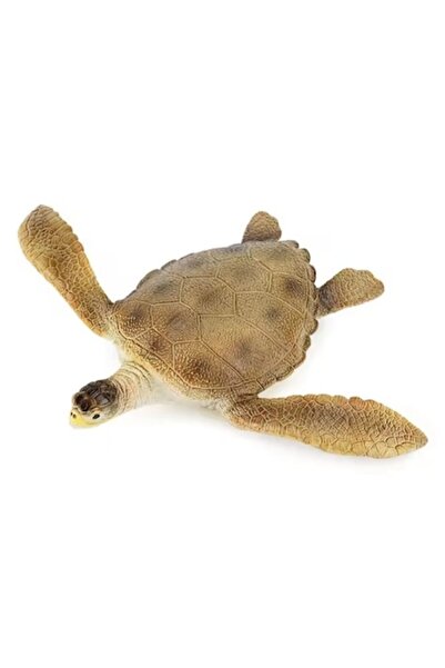 MASHASHOP Figurină broască țestoasă, realistă, multicoloră, 34 cm