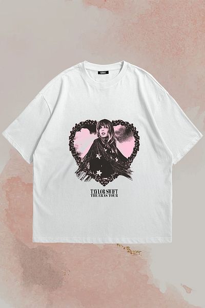 Grove Fashion Tricou unisex oversize cu imprimeu Taylor Swift Eras Tour