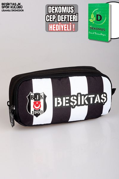 Beşiktaş "ДЖОБЕН БЕЛЕЖНИК DEKOMUS С ПОДАРЪК" НОВ СЕЗОНЕН ЛИЦЕНЗИРАН ЧАНТИЧКА ЗА ПИСАЧИ С ЛЕПЕНЕ