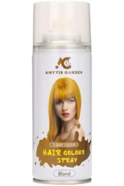 AMYTIS GARDEN بخاخ صبغة شعر مؤقتة (أشقر) 135 مل
