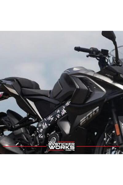 ARONA Cfmoto 250Nk Sticker Middle Chassis Lightning Lightning Sticker Pattern Decor Sticker