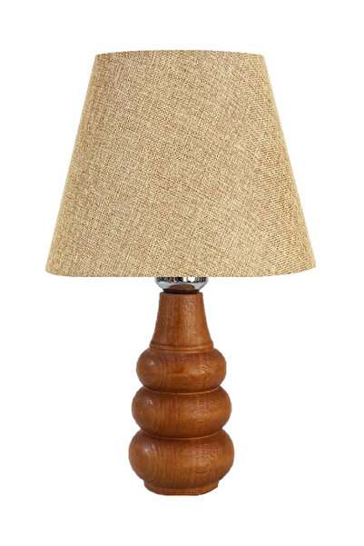 571 Store Sina Table Lampshade Wooden Body Fabric Headboard Decorative Table Lamp Night Light